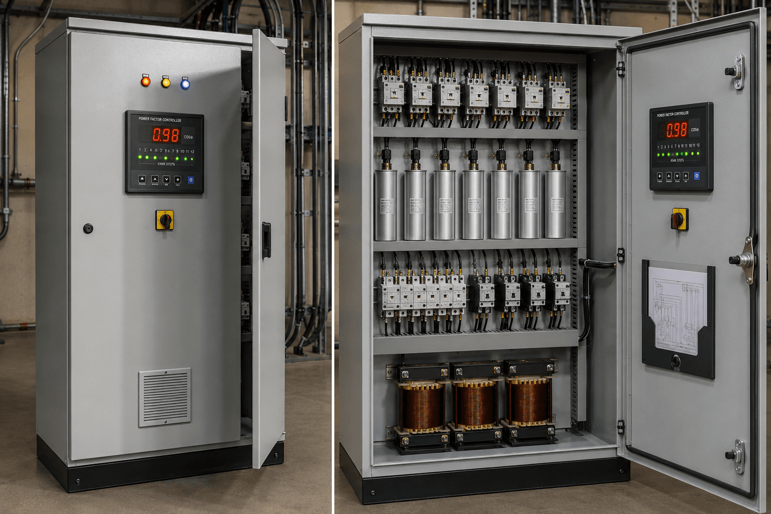 Control & Automatic Power Factor Correction (APFC) Panel