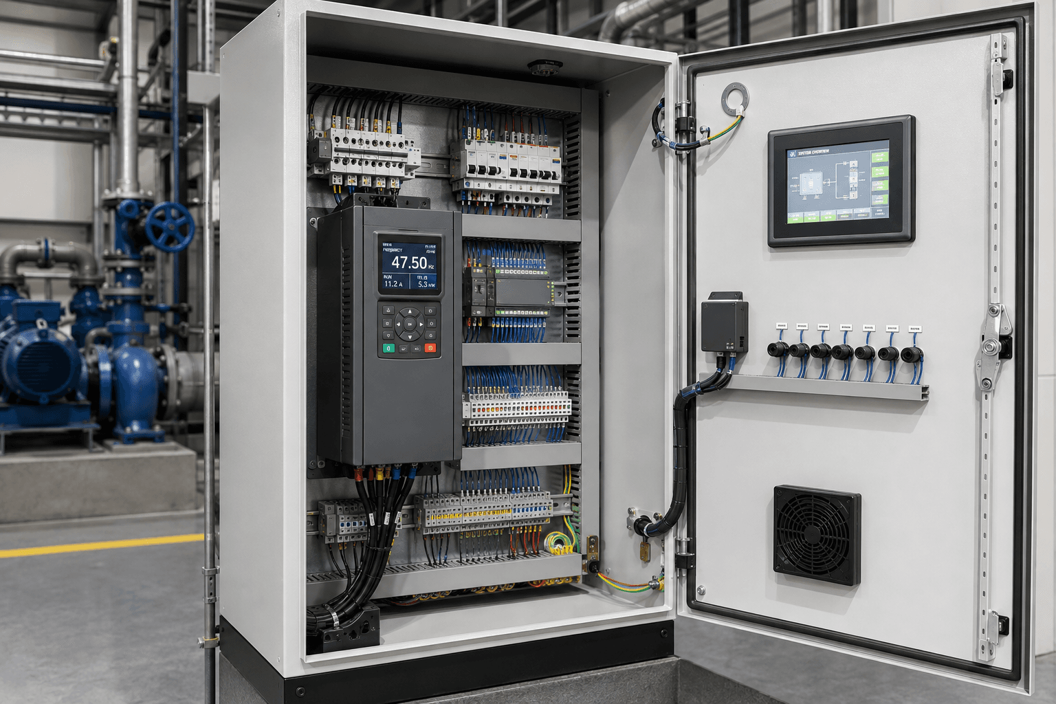 Variable Frequency Drive (VFD) Panel