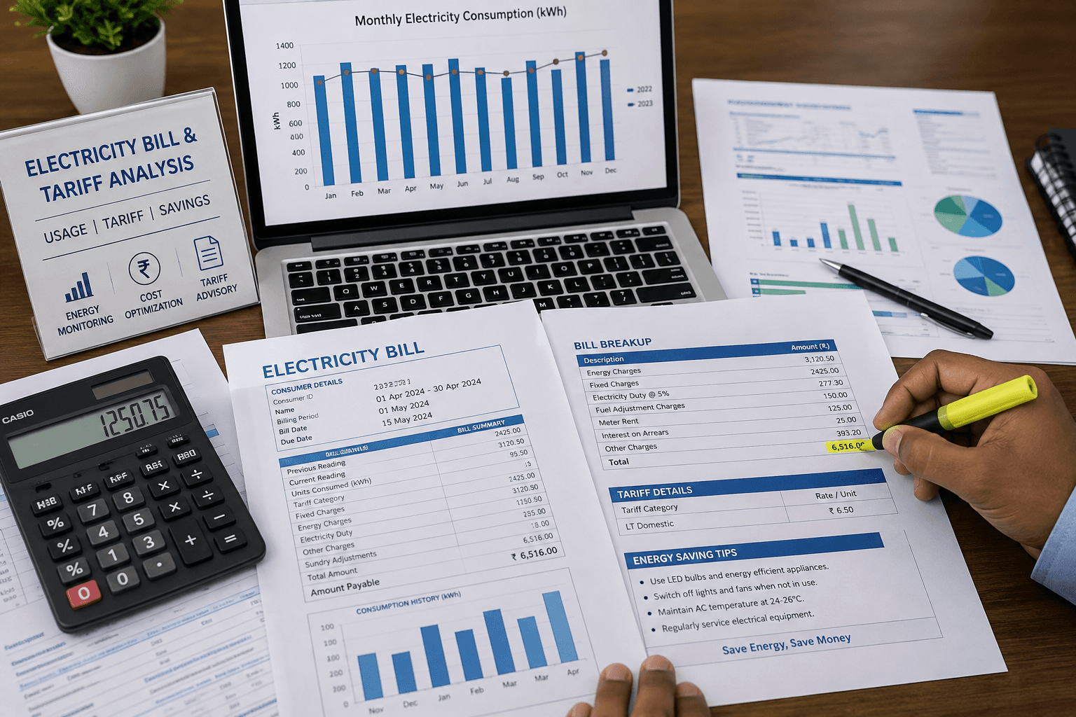 Electricity Bill Analysis & Tariff Optimization
