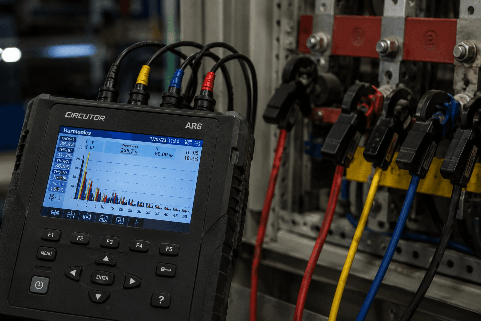 Power quality audit and harmonics measurement